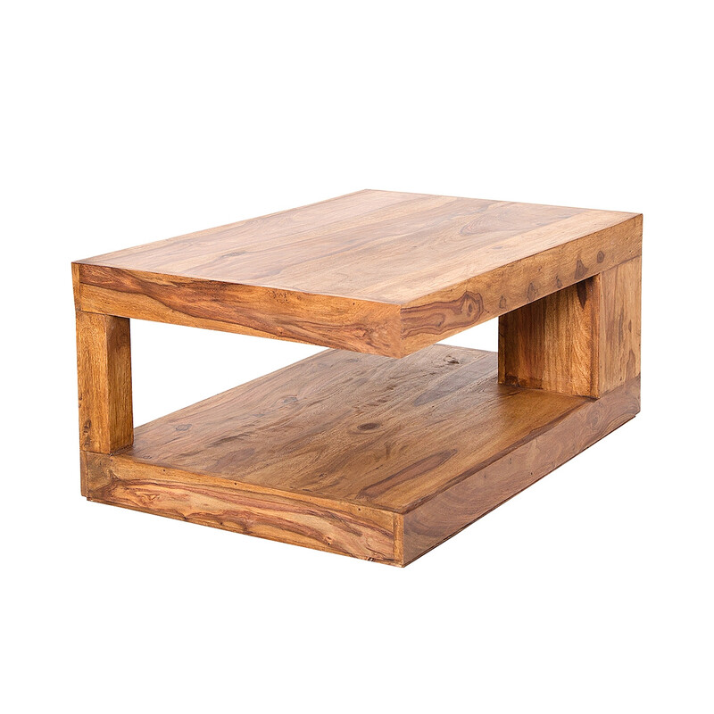 Diivanilaud GIANT XL sheesham, 90x60xH40 cm