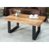 Diivanilaud IRON CRAFT mango, 100x60xH46 cm
