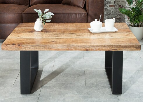 Diivanilaud IRON CRAFT mango, 100x60xH46 cm