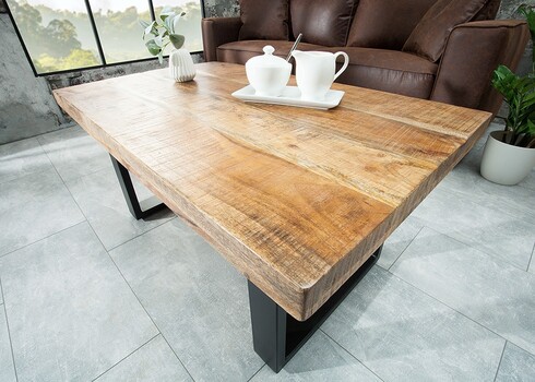 Diivanilaud IRON CRAFT mango, 100x60xH46 cm