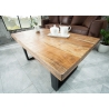 Diivanilaud IRON CRAFT mango, 100x60xH46 cm