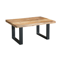 Diivanilaud IRON CRAFT mango, 100x60xH46 cm