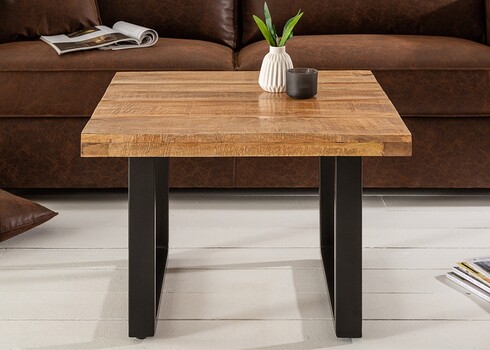 Diivanilaud IRON CRAFT mango, 60x60xH45 cm