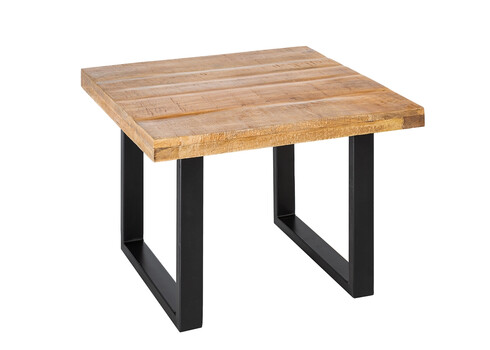 Diivanilaud IRON CRAFT mango, 60x60xH45 cm