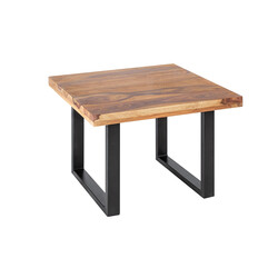 Diivanilaud IRON CRAFT sheesham, 60x60xH45 cm