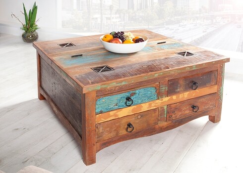Diivanilaud JAKARTA pruun, 70x70xH45 cm