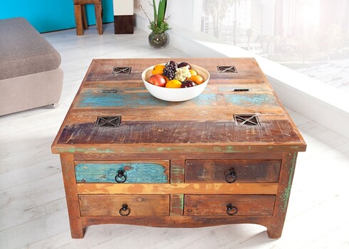 Diivanilaud JAKARTA pruun, 70x70xH45 cm