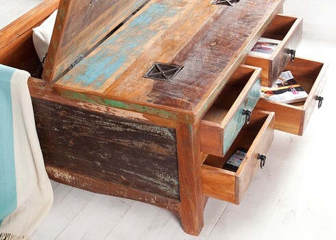 Diivanilaud JAKARTA pruun, 70x70xH45 cm