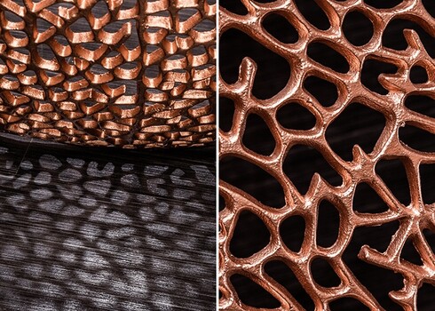 Diivanilaud LEAF vask, 80x80xH40 cm