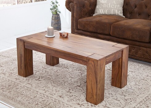 Diivanilaud MAKASSAR sheesham, 100x50xH40 cm