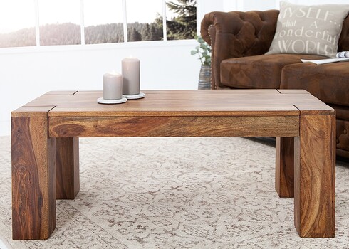 Diivanilaud MAKASSAR sheesham, 100x50xH40 cm