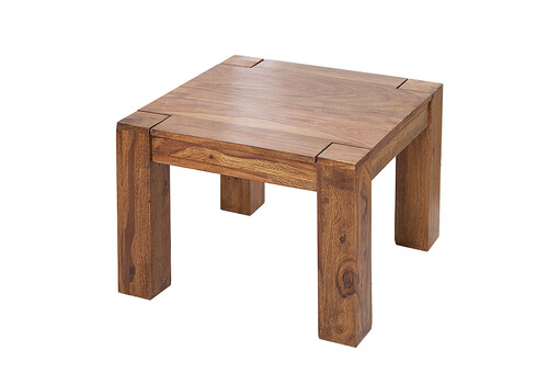 Diivanilaud MAKASSAR sheesham, 60x60xH40 cm