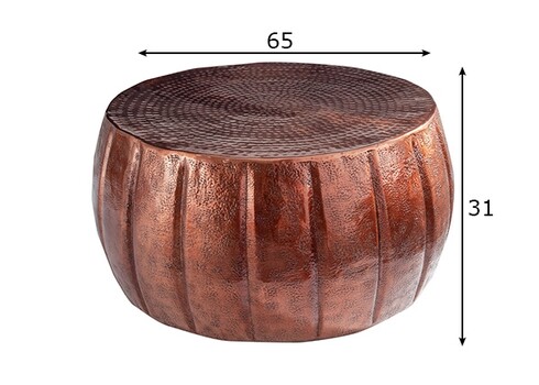 Diivanilaud MARRAKECH vask, 65x65xH31 cm