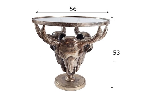 Diivanilaud MATADOR pronks, 56x56xH53 cm