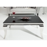 Diivanilaud MODERN BAROQUE must, 100x60xH45 cm