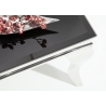 Diivanilaud MODERN BAROQUE must, 100x60xH45 cm