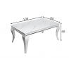 Diivanilaud MODERN BAROQUE marmor, 100x60xH45 cm