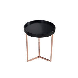 Diivanilaud MODULAR must / vask, 40x40xH50 cm