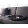 Diivanilaud MODULAR must / vask, 60x60xH45 cm