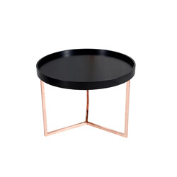 Diivanilaud MODULAR must / vask, 60x60xH45 cm