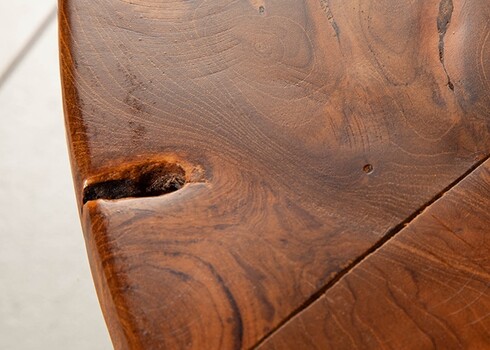 Diivanilaud MOSAIC tiigipuu, 70x70xH36 cm