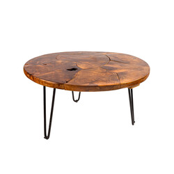 Diivanilaud MOSAIC tiigipuu, 70x70xH36 cm