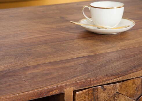 Diivanilaud MYSTIC LIVING sheesham, 110x60xH40 cm