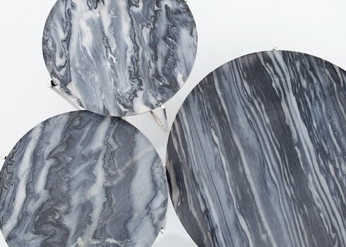 Diivanilaud NOBLE hall marmor, 62x62xH33 cm