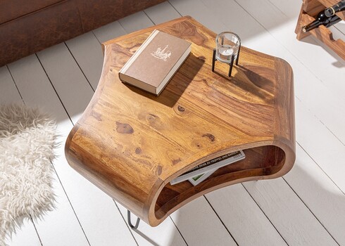 Diivanilaud ORGANIC LIVING sheesham, 60x60xH46 cm