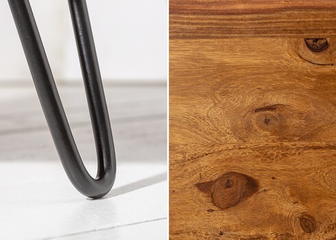 Diivanilaud ORGANIC LIVING sheesham, 60x60xH46 cm