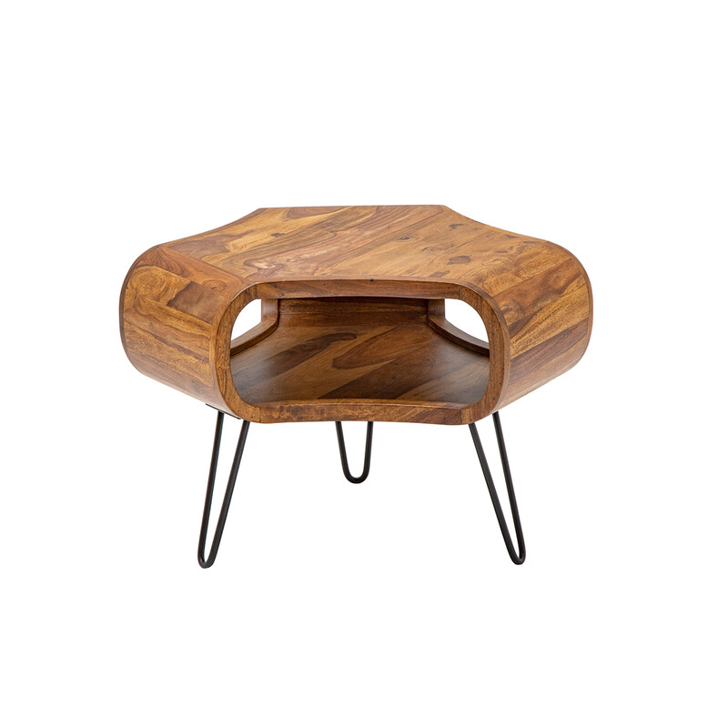 Diivanilaud ORGANIC LIVING sheesham, 60x60xH46 cm