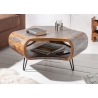 Diivanilaud ORGANIC LIVING sheesham / suitshall, 70x70xH38 cm