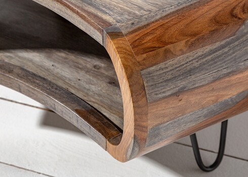 Diivanilaud ORGANIC LIVING sheesham / suitshall, 70x70xH38 cm