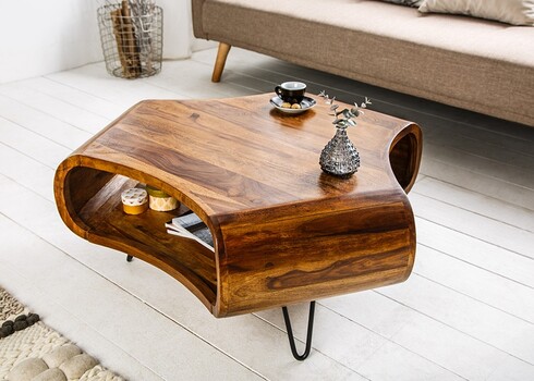 Diivanilaud ORGANIC LIVING sheesham, 90x90xH38 cm