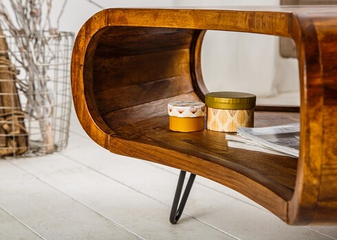 Diivanilaud ORGANIC LIVING sheesham, 90x90xH38 cm