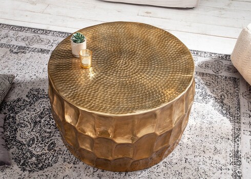 Diivanilaud ORIENT kuldne, 68x68xH40 cm