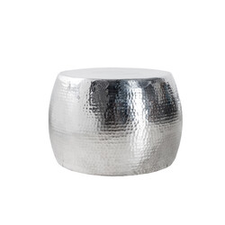 Diivanilaud ORIENT hõbe, 60x60xH40 cm