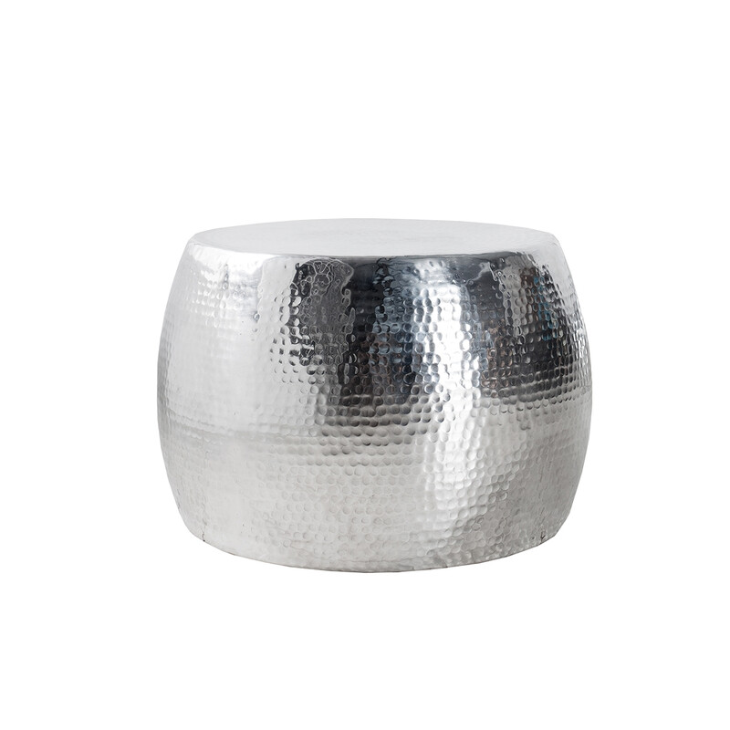 Diivanilaud ORIENT hõbe, 60x60xH40 cm