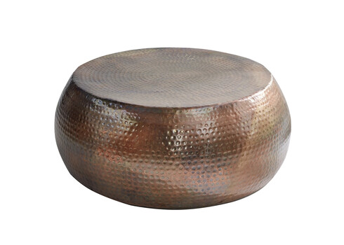 Diivanilaud ORIENT põletatud vask, 80x80xH30 cm