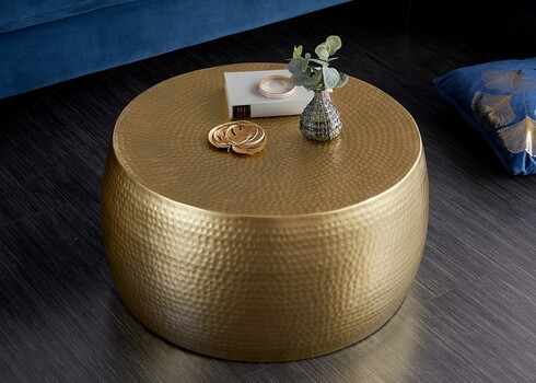 Diivanilaud ORIENT II kuldne, 60x60xH31 cm