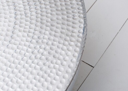 Diivanilaud ORIENT II hõbe, 60x60xH30 cm