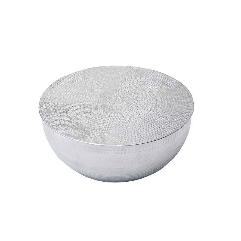 Diivanilaud ORIENT II hõbe, 60x60xH30 cm