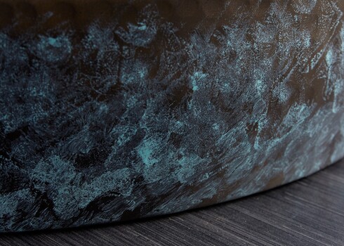 Diivanilaud ORIENT III põletatud kuld, 60x60xH31 cm