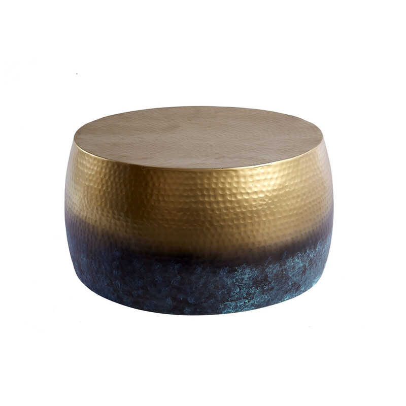 Diivanilaud ORIENT III põletatud kuld, 60x60xH31 cm