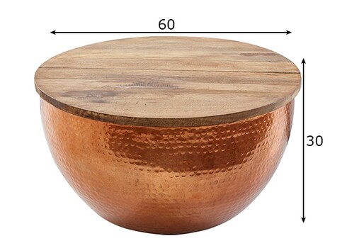 Diivanilaud ORIENT vask, 60x60xH30 cm