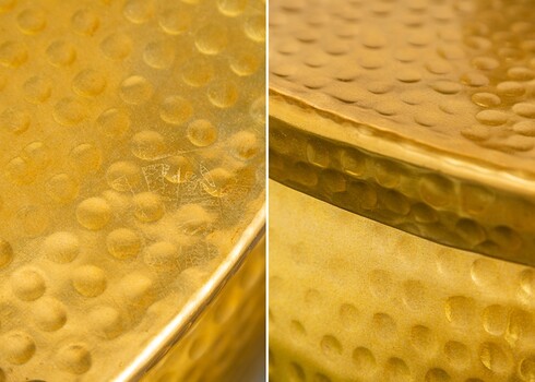 Diivanilaud ORIENT kuldne, 70x70xH30 cm