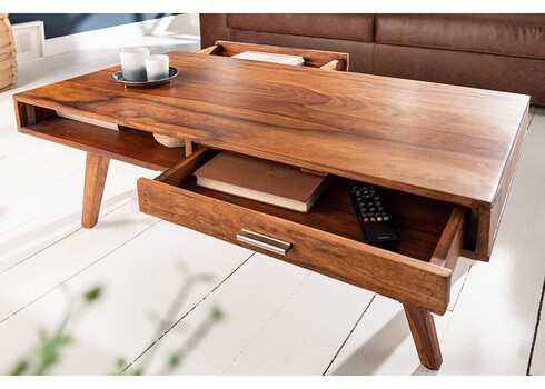 Diivanilaud RETRO sheesham, 100x55xH40 cm