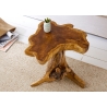 Diivanilaud ROOT tiigipuu, 50x50xH40 cm