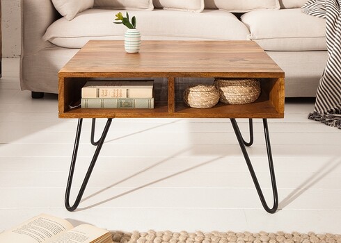 Diivanilaud SCORPION sheesham, 60x60xH41 cm