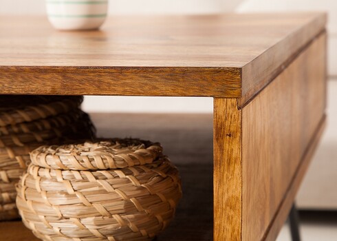 Diivanilaud SCORPION sheesham, 60x60xH41 cm